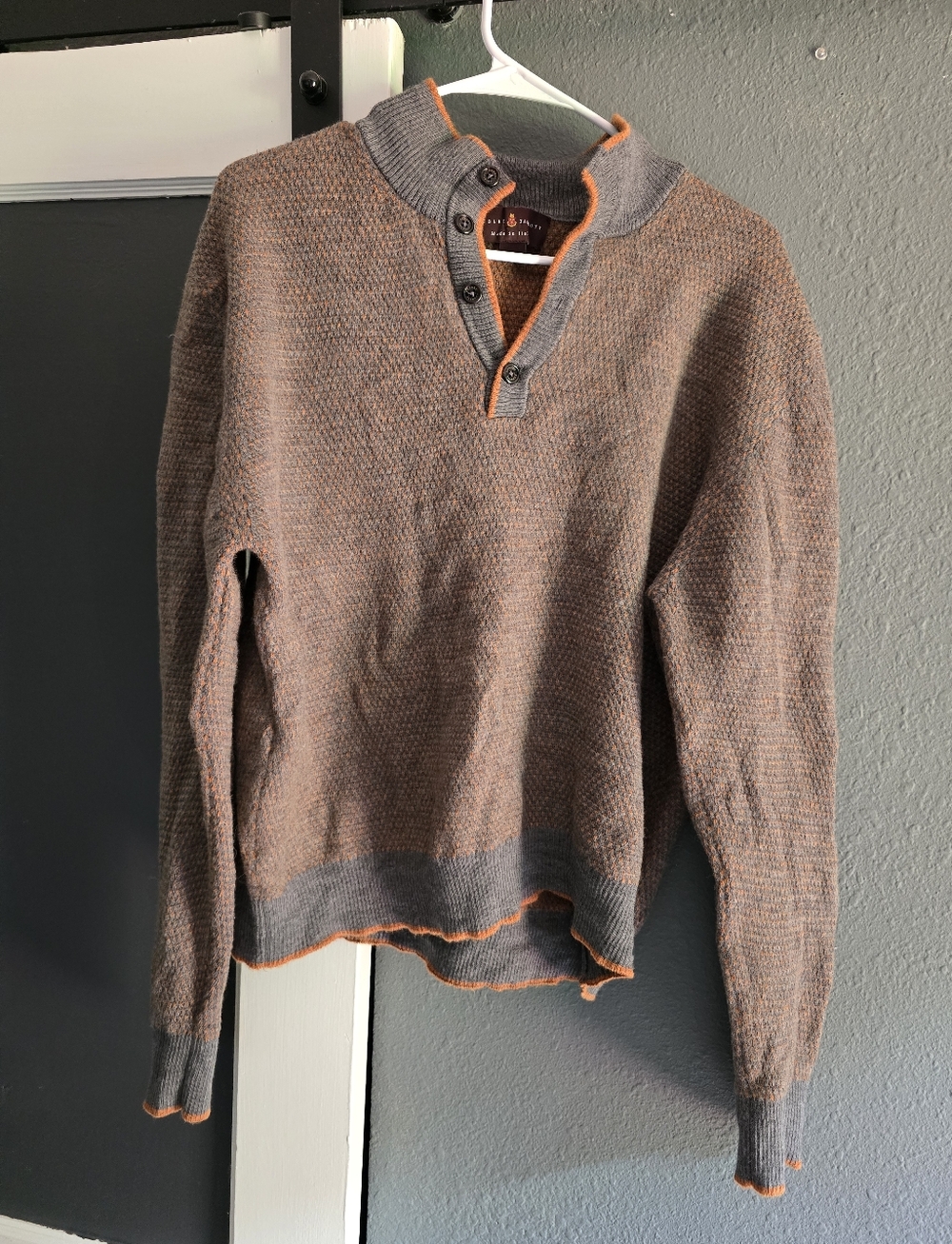 Robert Talbott 100% Merino Wool Sweater